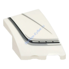 Деталь Лего Клин 2 х 3 Без Штырьков Правый С Рисунком Цвет Белый