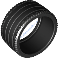 Деталь Лего Шина 68.8 х 36 Zr Цвет Черный