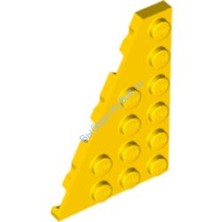 Деталь Лего Пластина Клин 6 х 4 Левая Цвет Желтый
