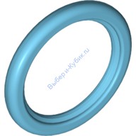 Деталь Лего Техник Шина Для Клиноременного Диска Цвет Умеренно-Лазурный