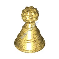 Деталь Лего Шляпа Цвет Перламутрово-Золотой