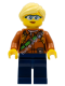 Минифигурка лего Сити - Женщина - исследователь cty0822