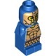 Микрофигурка Лего Гладиатор Синий 85863pb085