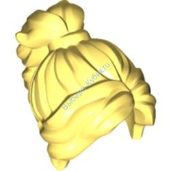 Деталь Лего Парик Женский Цвет Ярко-Светло-Желтый