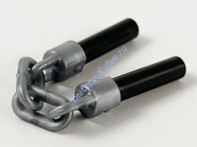 Деталь Лего Нунчаки-оружие   Цвет Flat Silver