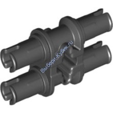 Деталь Лего Техник Пин Длинный Двойной Цвет Черный