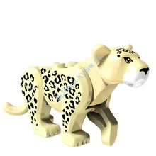 Деталь Аналог Совместимый С Лего Леопард Цвет Песочный