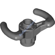 Деталь Лего Техник Рулевое Колесо Спортивное Цвет Темно-Серый