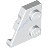 Деталь Лего Пластина Клин 2 х 2 Левая Цвет Белый