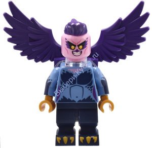 Минифигурка Лего - Гарпия, Серия 25 (только минифигурка, без подставки и аксессуаров)