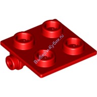 Деталь Лего Петля 2 х 2 Верх Цвет Красный