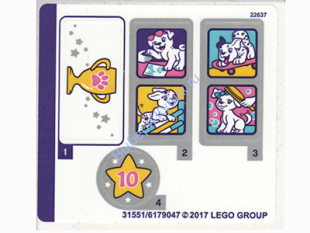 Наклейки К Набору Лего 41300 - Международная версия - (31551/6179047)