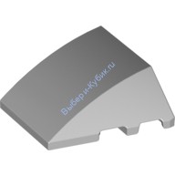 Деталь Лего Клин 4 х 3 Без Штырьков Цвет Светло-Серый