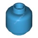 Деталь Лего Голова Минифигурки Цвет Темно-Лазурный