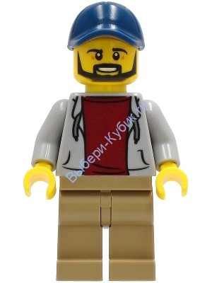 Минифигурка Лего Сити Житель
