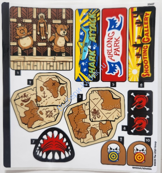 Наклейки К Набору 75638  (10113249/6544164)