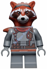 Минифигурка Лего Супер Хироус Марвел Супер Герои Мстители Реактивный Енот