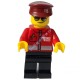 Минифигурка Лего Сити Почтальон cty1106