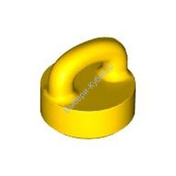 Деталь Лего Плитка Круглая 1 x 1 С Петелькой Цвет Желтый