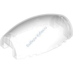 Деталь Лего Лобовое Стекло 10 х 6 х 3 Пузыревидное Цвет Прозрачный