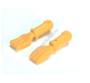 Деталь Лего Вилка Цвет Ярко-Светло-Оранжевый