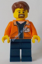 Минифигурка Лего Сити Шахтер