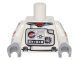 Деталь Лего Торс Цвет Белый