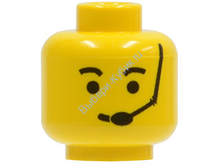 Деталь Лего Голова Минифигурки Цвет Желтый