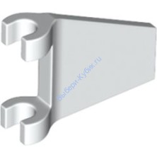 Деталь Лего Флаг 2 х 2 Трапециевидный Цвет Белый