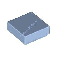 Деталь Лего Плитка 1 х 1 С Желобком Цвет Ярко-Светло-Голубой