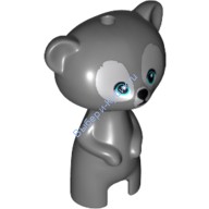 Деталь Лего Медведь 6 Цвет Темно-Серый