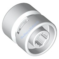 Деталь Лего Диск 11Мм D X 12Мм Отверстие Для Дисков С Пин Держателем Цвет Белый