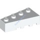 Деталь Лего Клин 4 х 2 Левый Цвет Белый
