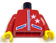 Деталь Лего  Торс Цвет Красный