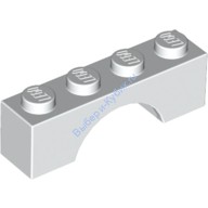 Деталь Лего Арка 1 х 4 Цвет Белый