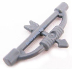 Деталь Лего Лук Со Стрелой Маленький Цвет Темно-Серый