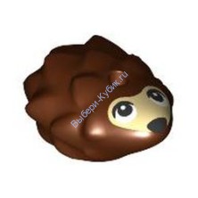 Деталь Лего Ежик Цвет Коричневый