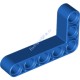 Деталь Лего Техник Бим 3 х 5 L-Формы Толстый Цвет Синий