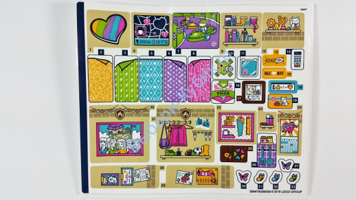 Наклейки К Набору Лего 41340 - (35947/6208558)