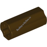 Деталь Лего Техник Осевой Коннектор 2L Цвет Темно-Коричневый