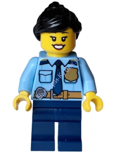 Минифигурка Лего Сити - Женщина Полицейский  cty1589