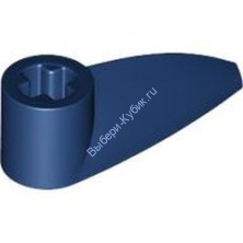 Деталь Лего Техник Бионикл Зуб 1 х 3 С Отверстием Под Ось Цвет Темно-Синий