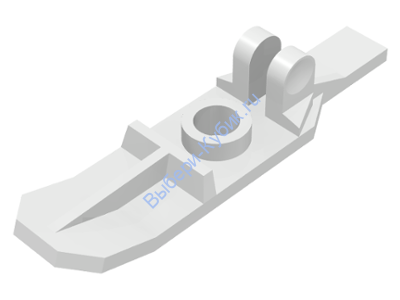 Деталь Лего Лыжа С Петлей Цвет Белый
