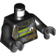 Деталь Лего Торс С Рисунком Цвет Черный