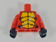 Деталь Лего Торс Цвет Красный