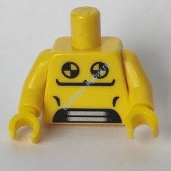 Деталь Лего Торс С Рисунком Цвет Желтый