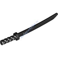 Деталь Лего Меч Катана Цвет Черный