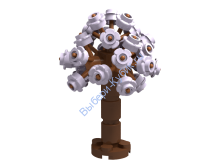 Набор Деталей Лего от Выбери Кубик ДЕРЕВО Лавандовый