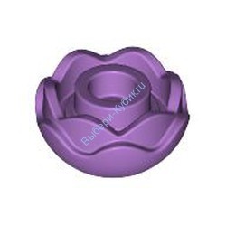 Деталь Лего Цветок Пионовидная Роза Цвет Умеренно-Лавандовый