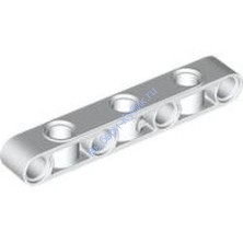 Деталь Лего Техник Бим Перпендикулярный 1 х 7 Цвет Белый